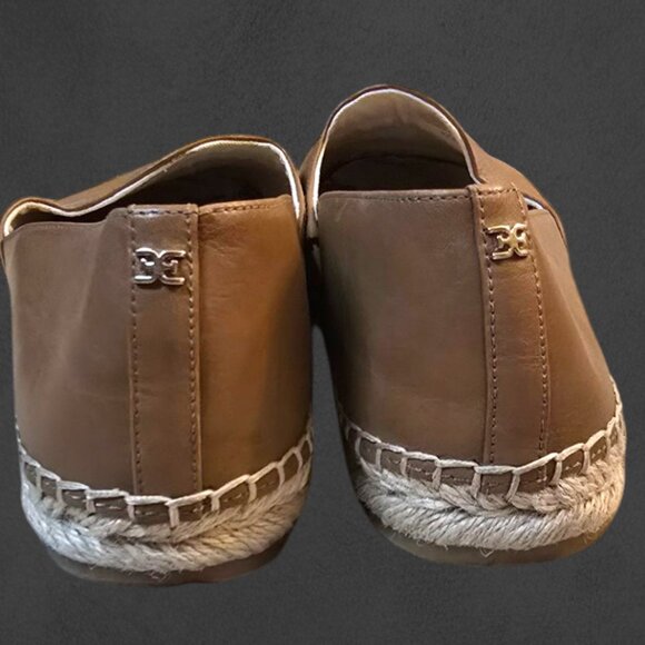 SAM EDELMAN Leather Espadrille sz 10.5 - Picture 5 of 7
